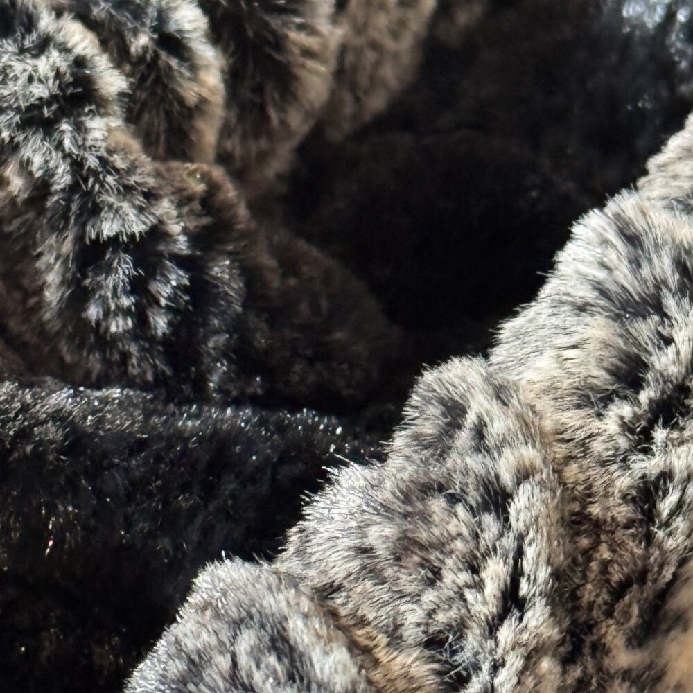 BAND OF GYPSIES SOFT FAUX FUR JACKET BOHO FESTIVAL INDIE SLEEZE STREET LUX M - Picture 5 of 7